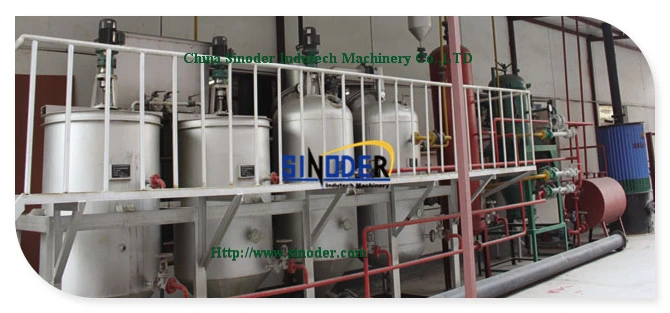 Peanut Sunflower Edible Oil Refinery Plant Oil Mini Refinery